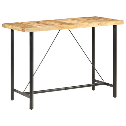 Bartisch 150x70x107 cm Raues Mangoholz - Pazzar.ch