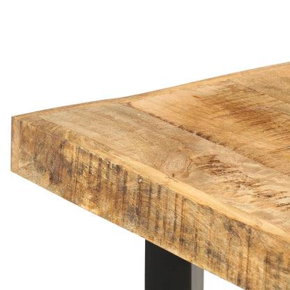 Bartisch 150x70x107 cm Raues Mangoholz - Pazzar.ch