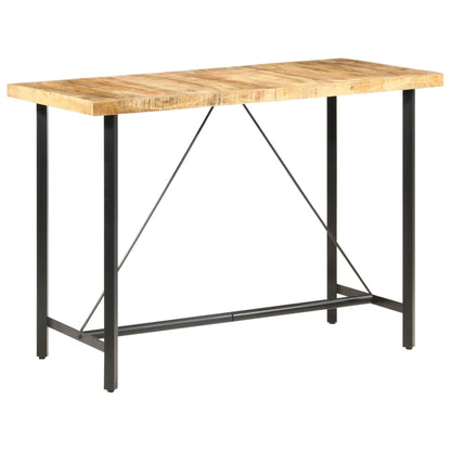 Bartisch 150x70x107 cm Raues Mangoholz - Pazzar.ch