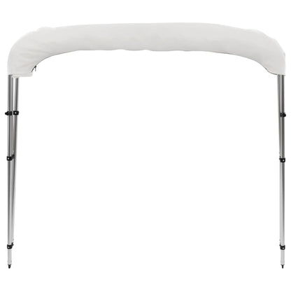 3-Bow Bimini Top Weiß 183x140x137 cm - Pazzar.ch