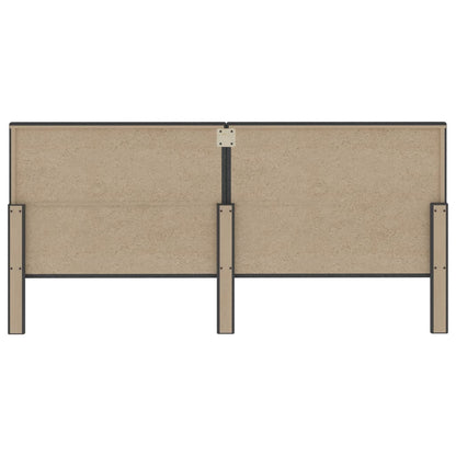 Kopfteil Getuftet Dunkelgrau Stoff 200 x 200 cm - Pazzar.ch