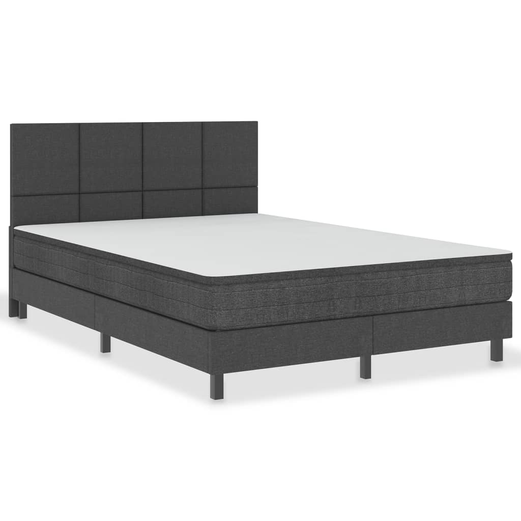 Kopfteil Dunkelgrau Stoff 140×200 cm - Pazzar.ch