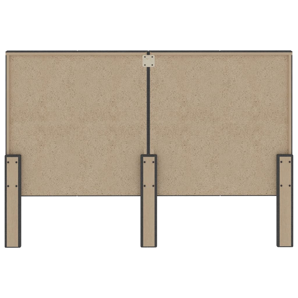 Kopfteil Dunkelgrau Stoff 140×200 cm - Pazzar.ch