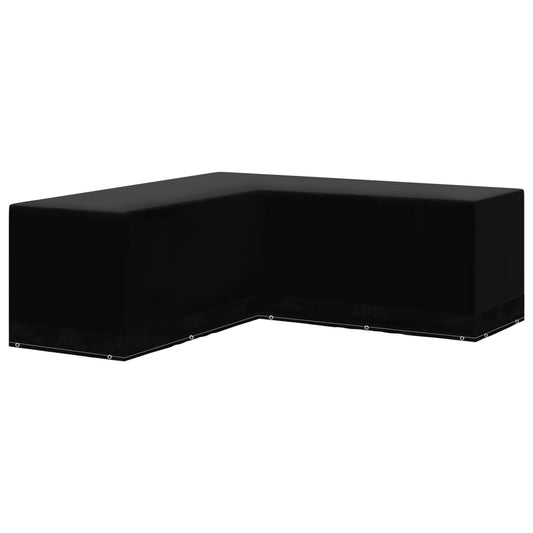 Gartenmöbel-Abdeckung L-Form 12 Ösen 250x250x90 cm - Pazzar.ch