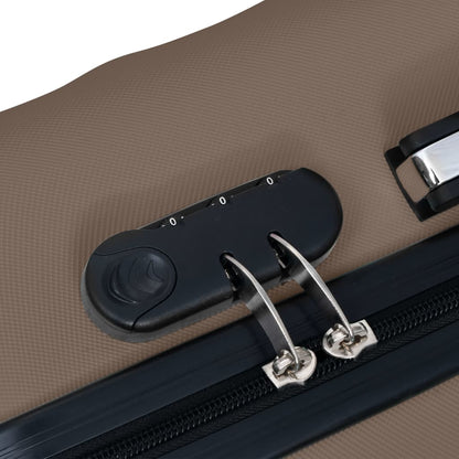 Hartschalen-Trolley Braun ABS - Pazzar.ch