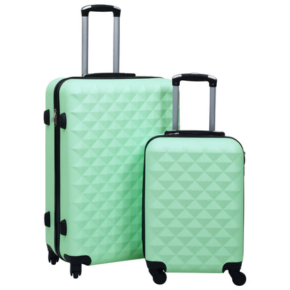 Hartschalen-Trolley-Set 2 Stk. Minzgrün ABS - Pazzar.ch