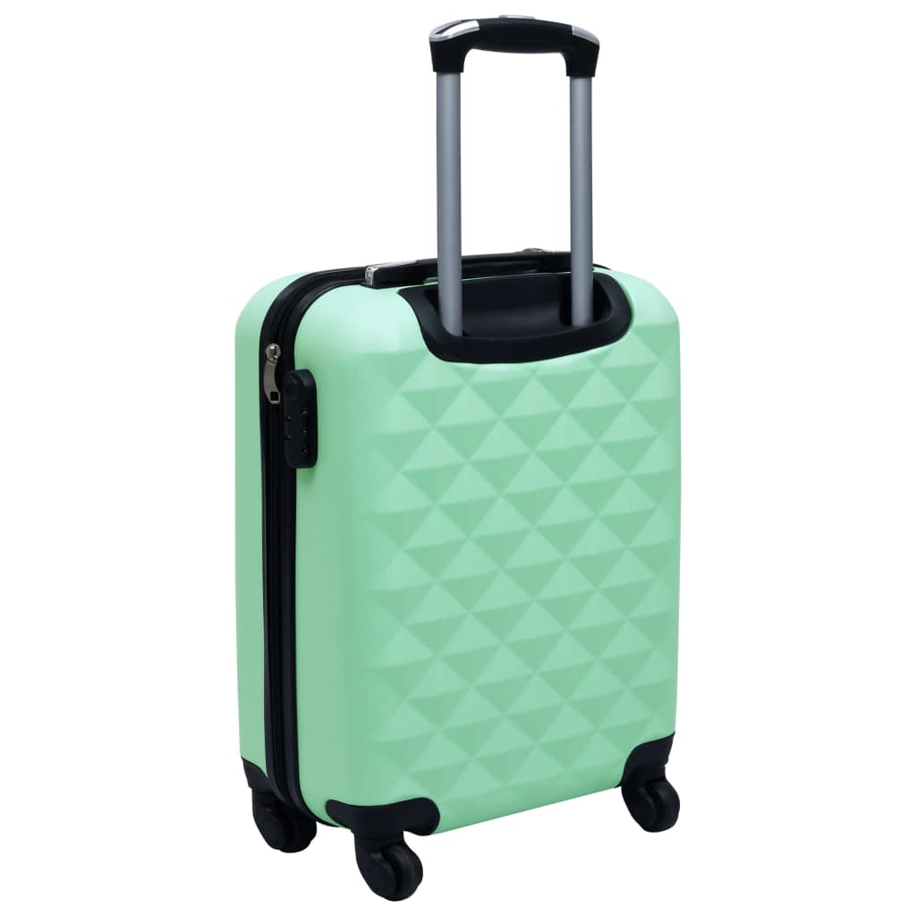 Hartschalen-Trolley-Set 2 Stk. Minzgrün ABS - Pazzar.ch