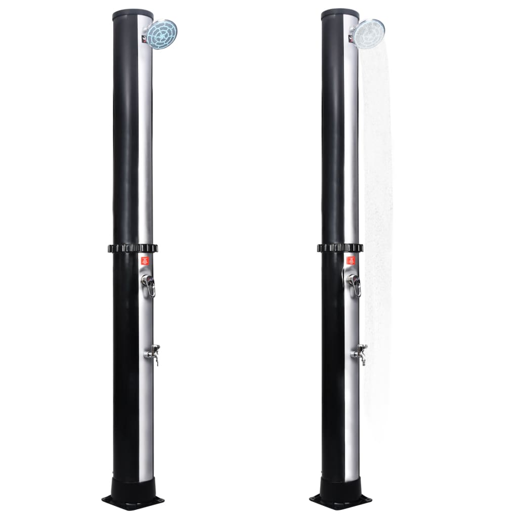 Solardusche mit Duschkopf und Wasserhahn 40 L - Pazzar.ch