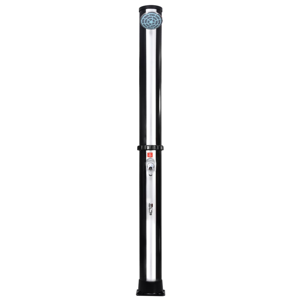 Solardusche mit Duschkopf und Wasserhahn 40 L