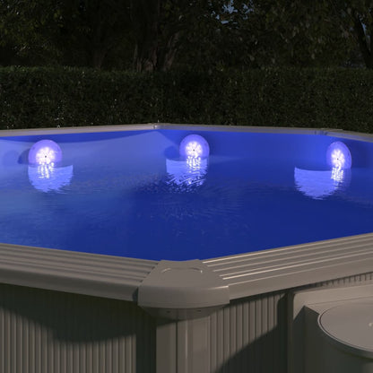 Unterwasser-LED-Poollampe mit Fernbedienung Weiß - Pazzar.ch