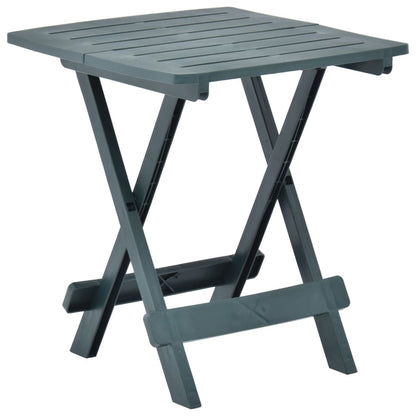 Gartentisch Klappbar Grün 45x43x50 cm Kunststoff - Pazzar.ch