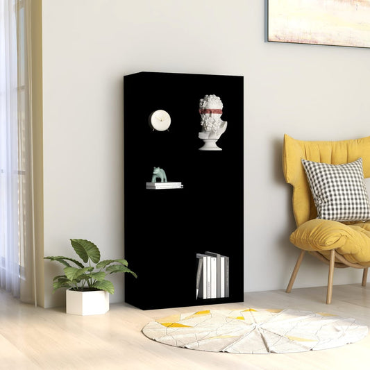 Bücherregal Schwarz 50x25x106 cm Holzwerkstoff - Pazzar.ch