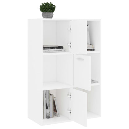 Lagerschrank Weiß 60x29,5x90 cm Holzwerkstoff - Pazzar.ch