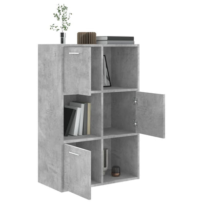 Lagerschrank Betongrau 60x29,5x90 cm Holzwerkstoff - Pazzar.ch
