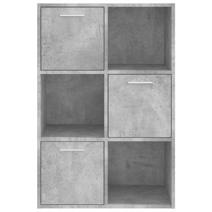 Lagerschrank Betongrau 60x29,5x90 cm Holzwerkstoff - Pazzar.ch