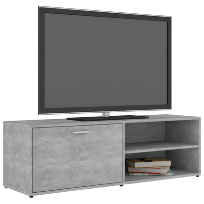 TV-Schrank Betongrau 120x34x37 cm Holzwerkstoff - Pazzar.ch