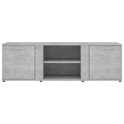 TV-Schrank Betongrau 120x34x37 cm Holzwerkstoff - Pazzar.ch