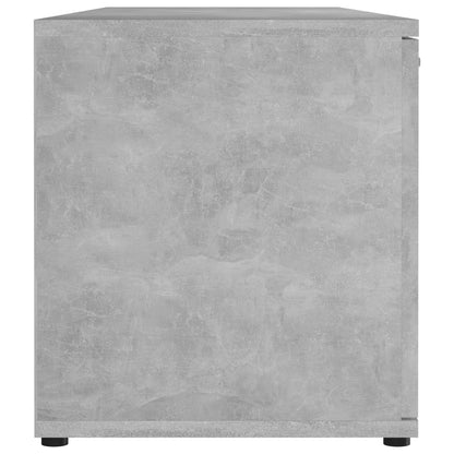 TV-Schrank Betongrau 120x34x37 cm Holzwerkstoff - Pazzar.ch