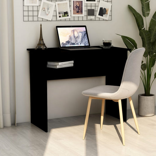 Schreibtisch Schwarz 90x50x74 cm Holzwerkstoff - Pazzar.ch