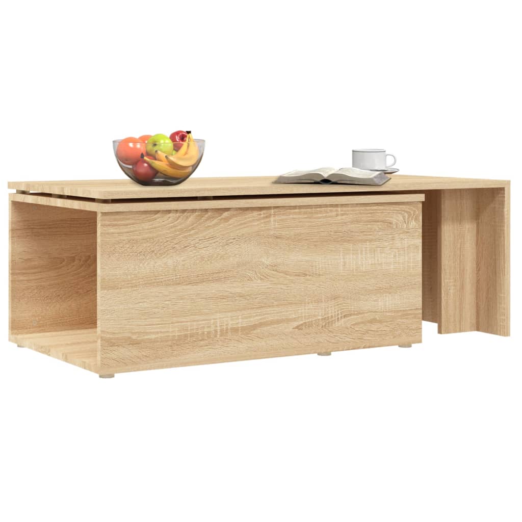 Couchtisch Sonoma-Eiche 150x50x35 cm Holzwerkstoff - Pazzar.ch