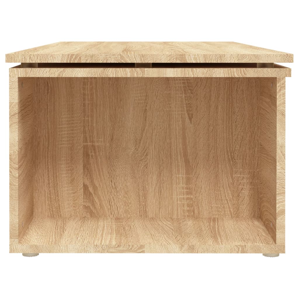 Couchtisch Sonoma-Eiche 150x50x35 cm Holzwerkstoff - Pazzar.ch
