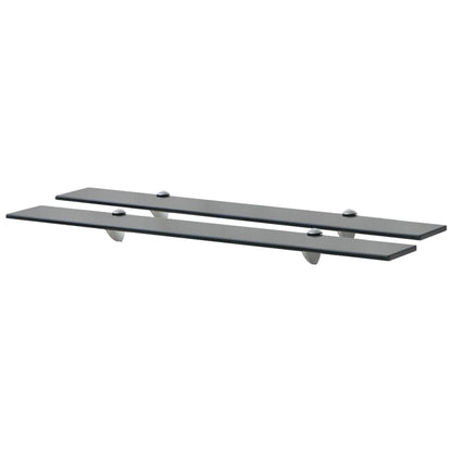 Schwebende Regale 2 Stk. Glas 80x10 cm 8 mm - Pazzar.ch