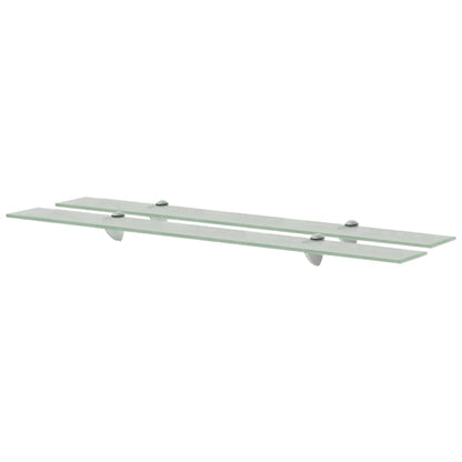 Schwebende Regale 2 Stk. Glas 90x10 cm 8 mm - Pazzar.ch
