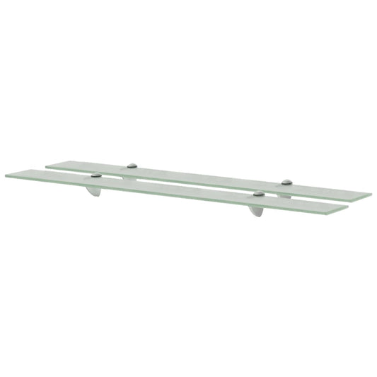 Schwebende Regale 2 Stk. Glas 90x10 cm 8 mm - Pazzar.ch
