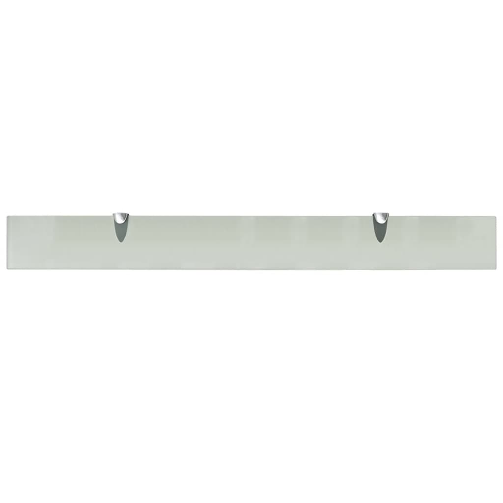 Schweberegale 2 Stk. Glas 90x10 cm 8 mm
