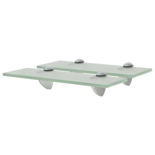 Schwebende Regale 2 Stk. Glas 30x20 cm 8 mm - Pazzar.ch