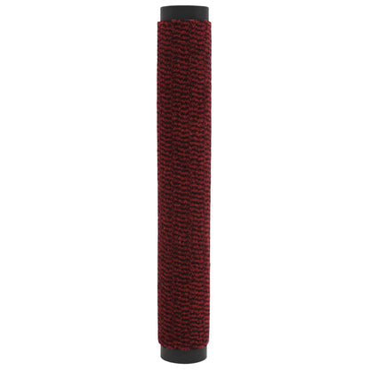 Schmutzfangmatten 2 Stk. Rechteckig Getuftet 90x150cm Rot - Pazzar.ch