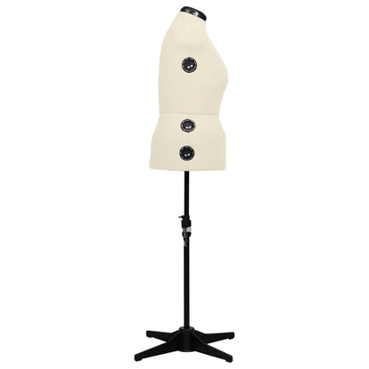 Schneiderpuppe Verstellbar Weiblich Creme L Größe 44-50 - Pazzar.ch