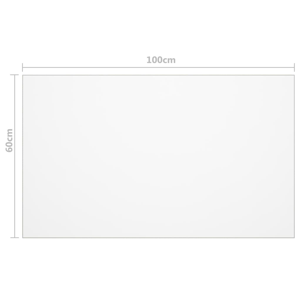 Tischfolie Matt 100x60 cm 1,6 mm PVC - Pazzar.ch