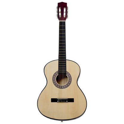 12.-tlg. Klassische Gitarre Set für Anfänger 4/4 39" - Pazzar.ch