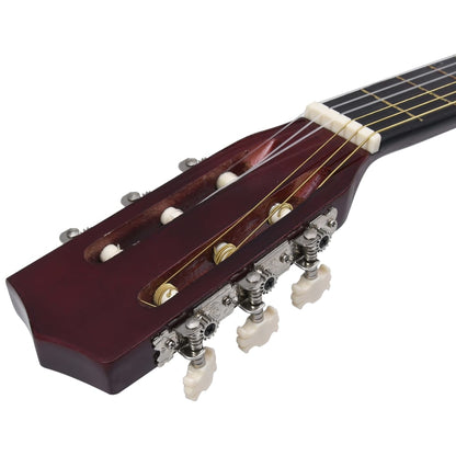 12.-tlg. Klassische Gitarre Set für Anfänger 4/4 39" - Pazzar.ch