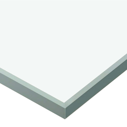 Schiebetür mit weichen Stoppern ESG Glas und Aluminium 76x205 cm - Pazzar.ch