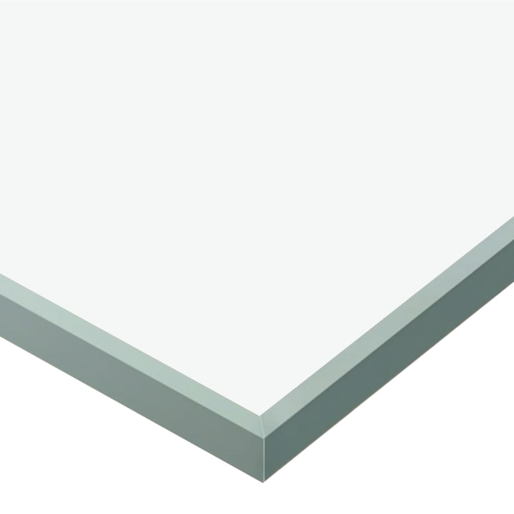 Schiebetür ESG-Glas und Aluminium 76x212 cm Silbern