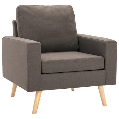 Sessel Taupe Stoff - Pazzar.ch