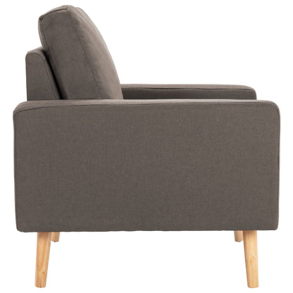 Sessel Taupe Stoff - Pazzar.ch