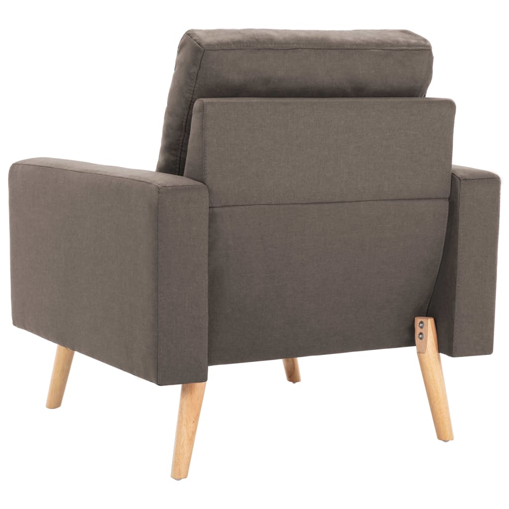Sessel Taupe Stoff - Pazzar.ch