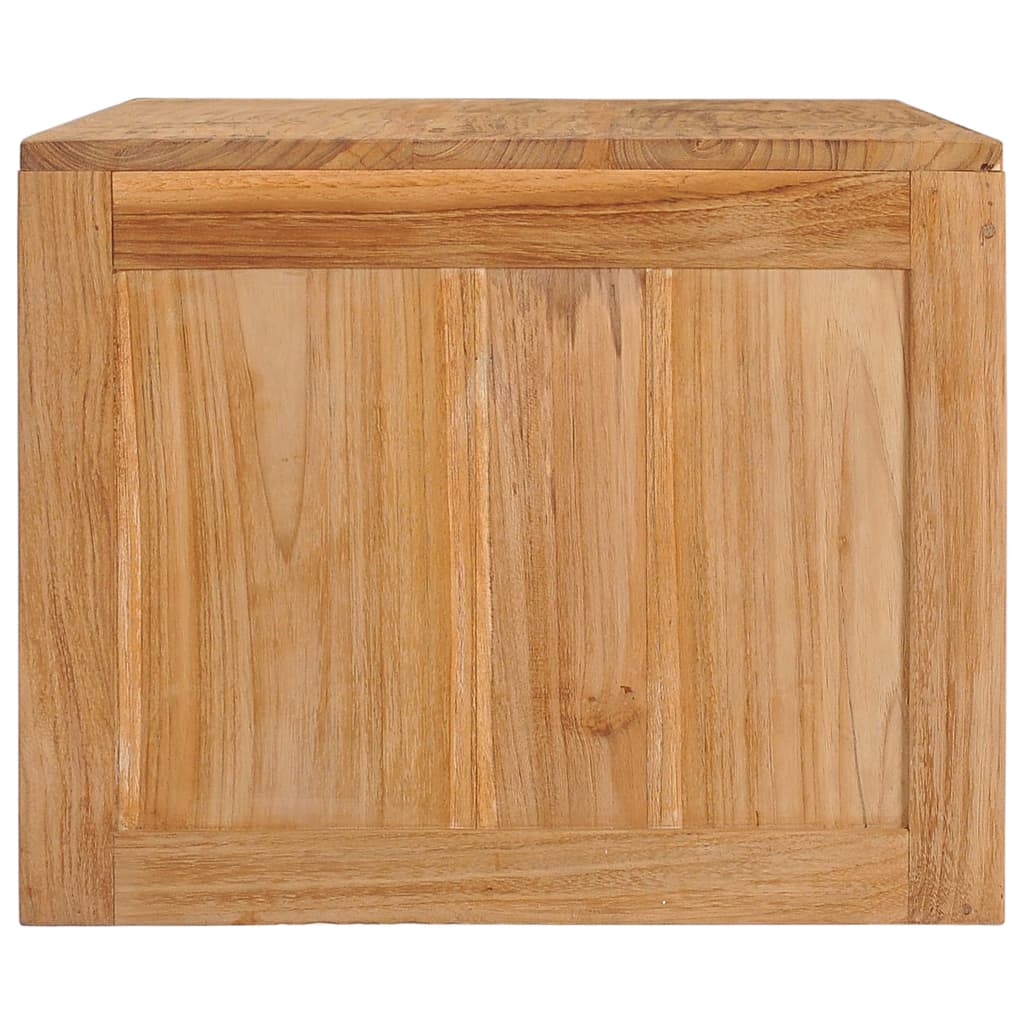 Couchtisch 90×50×40 cm Massivholz Teak - Pazzar.ch