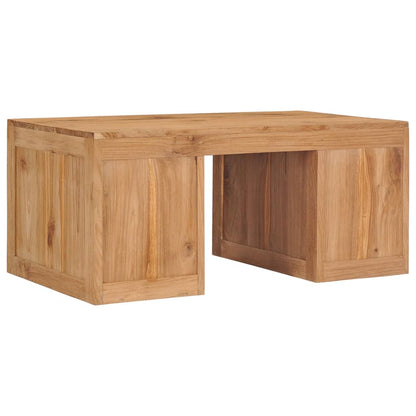 Couchtisch 90×50×40 cm Massivholz Teak - Pazzar.ch