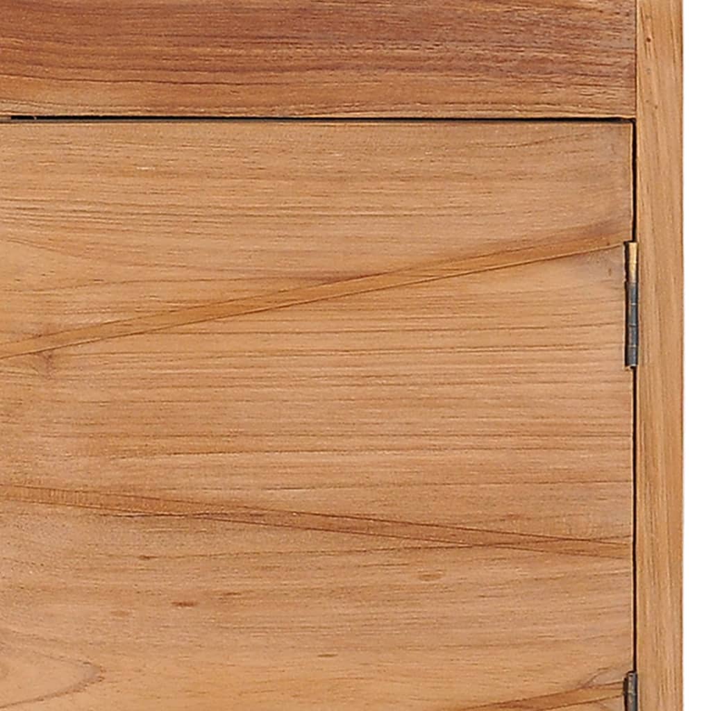 Couchtisch 90×50×40 cm Massivholz Teak - Pazzar.ch
