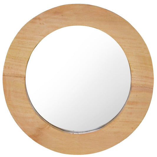 Wandspiegel 40 cm Teak Rund - Pazzar.ch