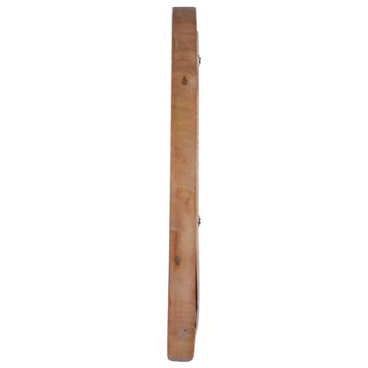 Wandspiegel 40 cm Teak Rund - Pazzar.ch