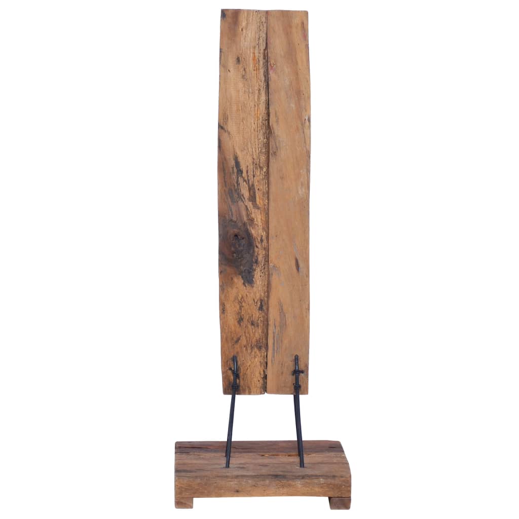Weinständer für 6 Flaschen 35x35x100 cm Massivholz Teak - Pazzar.ch