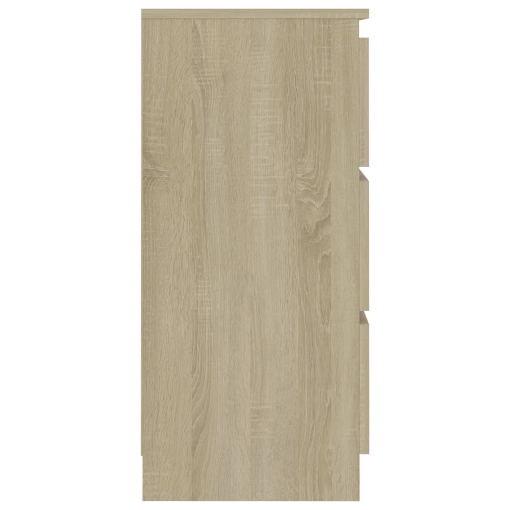 Sideboard Sonoma-Eiche 60x35x76 cm Holzwerkstoff - Pazzar.ch