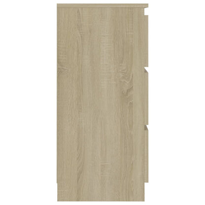 Sideboard Sonoma-Eiche 60x35x76 cm Holzwerkstoff - Pazzar.ch