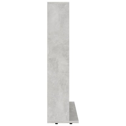 CD-Regal Betongrau 102x23x89,5 cm Holzwerkstoff - Pazzar.ch