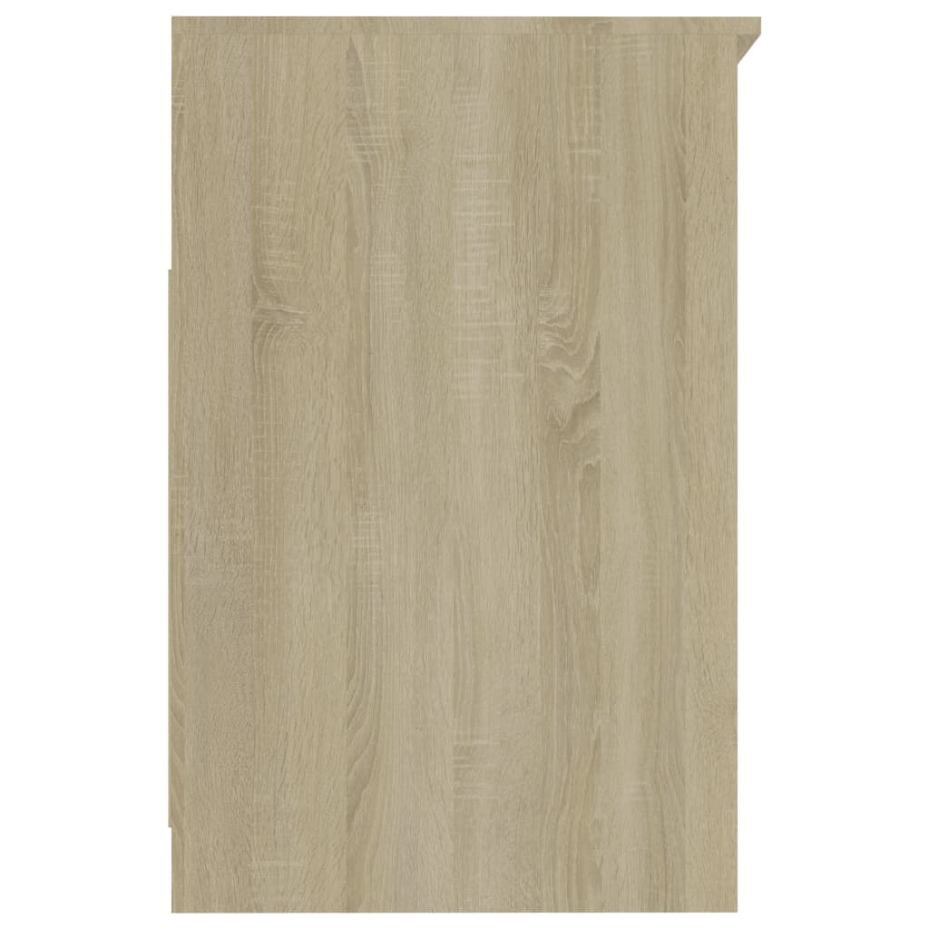 Sideboard mit Schubladen Sonoma-Eiche 40x50x76 cm Holzwerkstoff - Pazzar.ch